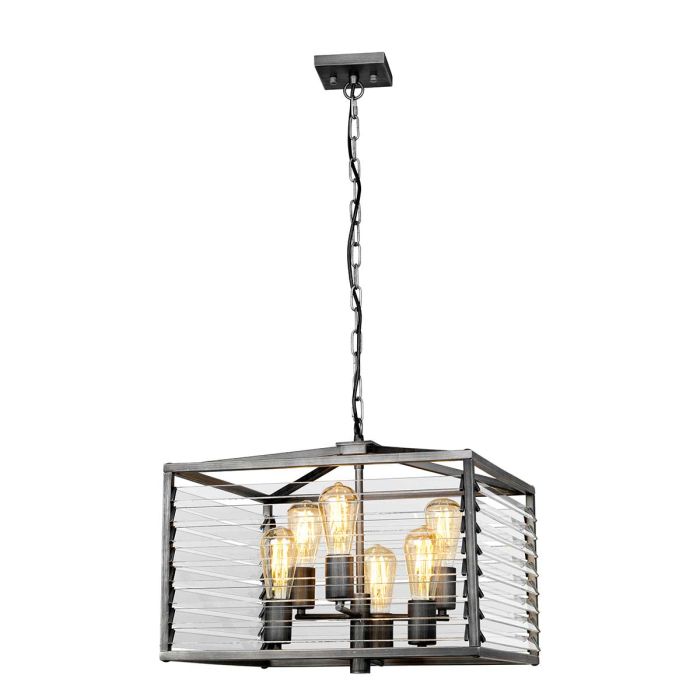 Elstead Lighting-Louvre-LOUVRE-6P-ELSLOUVRE-6P