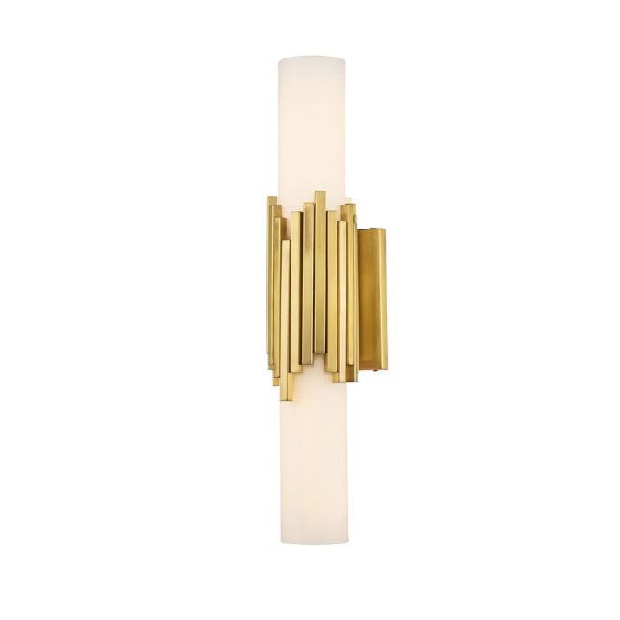 Elstead Lighting-Marvele-MARVELE-2WB-AB-OPAL-ELSMARVELE-2WBABOPAL