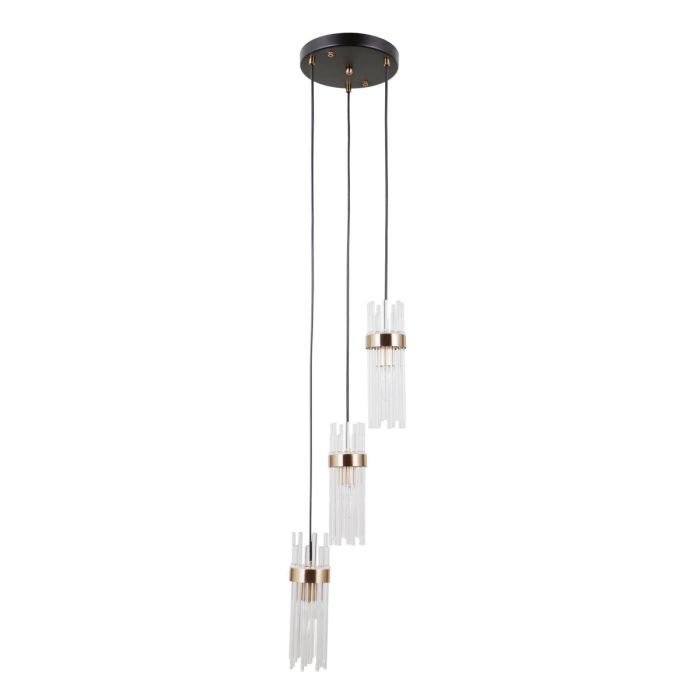 Italux-Taraso-PND-40760-3-BK-HBR-ITXPND-40760-3-BKHBR