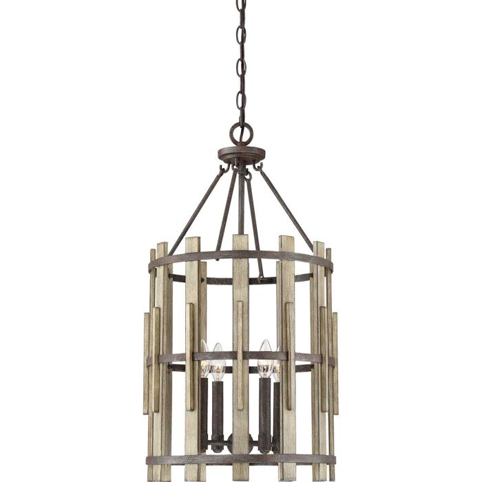 Quoizel-Wood Hollow-QZ-WOOD-HOLLOW-4P-ELSQZ-WOOD-HOLLOW-4P